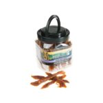 חטיף בצנצנת מקלון עטוף ברווז - 400 גרם