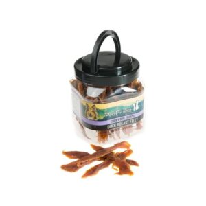 חטיף בצנצנת מקלון עטוף ברווז - 400 גרם