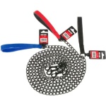 רצועת שרשרת לכלב  בצבע שחור, עובי 4 מ"מ אורך 1.5 מ'