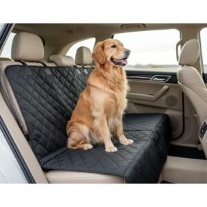 כיסוי מושב אחורי לרכב לכלב ולחתול – הגנה מלאה 147X137 ס"מ