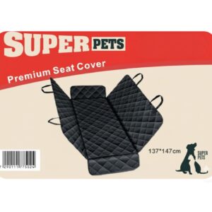 כיסוי מושב אחורי לרכב לכלב ולחתול – הגנה מלאה 147X137 ס"מ