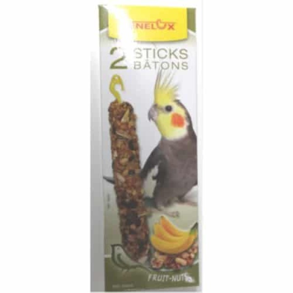 בנלוקס - חטיף מקלות זרעים לקוקטלים אגוזים ופירות - 2 יח' משקל כולל 150 גר'