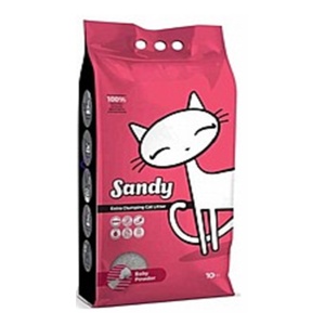 סנדי חול מתגבש לחתול - בניחוח טלק - 10 ק"ג