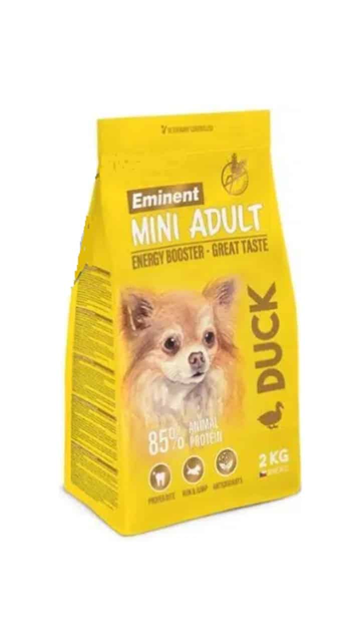 אמיננט, מונו ברווז ללא דגנים לכלבים מגזע קטן - 2 ק"ג