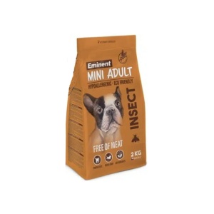 אמיננט, מונו אינסקט ללא דגנים לכלבים מגזע קטן - 2 ק"ג