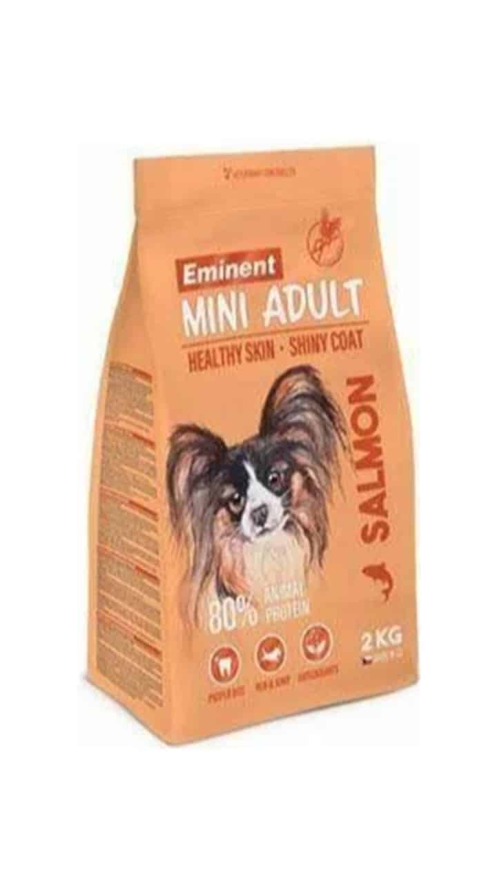 אמיננט, מונו סלמון ללא דגנים לכלבים מגזע קטן - 2 ק"ג