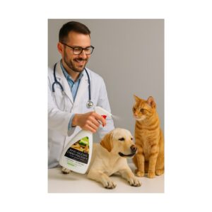 AB7, תרסיס הדברה סביבתי מחומרים טבעיים נגד פרעושים וקרציות לכלב/חתול - 500 מ"ל או 1000 מ"ל