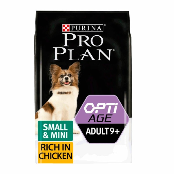 פרו פלאן, מזון יבש עשיר בבשר עוף לכלב מבוגר (סניור) מגזע קטן סניור, 3 ק"ג - Pro Plan, Chicken Small and Mini