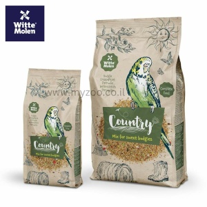 ויטא מולן קאנטרי, תערובת מזון מלא לתוכונים - Witte Molen, Country Budgie