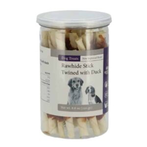 idog - חטיף לכלב' מקל עור בציפוי ברווז - 250 גרם