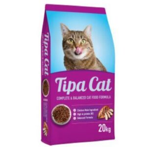 טיפה קט, מזון איכותי ע"ב עוף לחתולי בית וחצר - 20 ק"ג