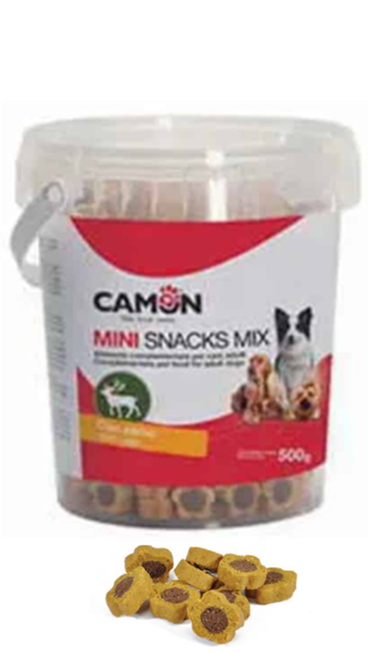 CAMON - חטיף איכותי לכלב, מיני כוכבים צבי - 500 גרם
