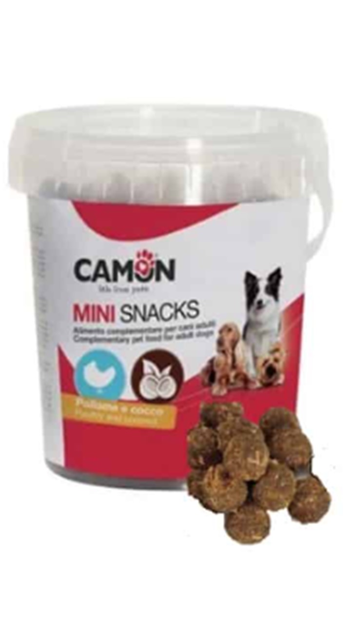 CAMON - חטיפי פרלינים עם עוף וקוקוס