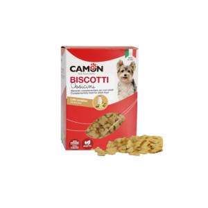 CAMON, קמון חטיף ביסקויט לכלב בטעם חלב וניל - 300 גרם