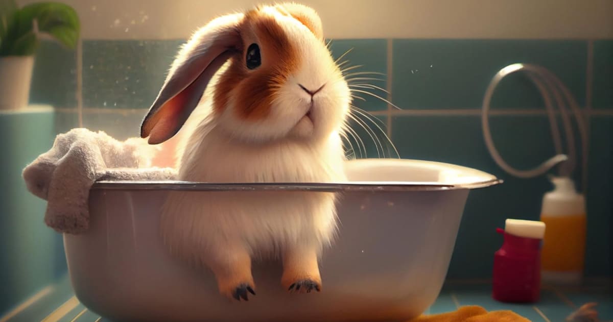 האם מותר לרחוץ ארנב?