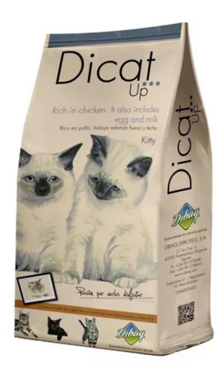 דיקאט, מזון לגורי חתולים - עוף - 1.5 ק"ג