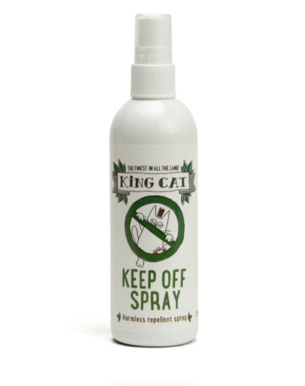 קינג קט, תכשיר להרחקת חתולים ממקומות לא רצויים - 175 מ"ל