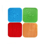 משטח ליקוק מסיליקון - לכלב/חתול - שני גדלים לבחירה