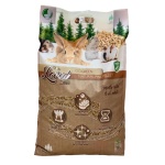 שבבי עץ אקולוגיים, ספיגה מוגברת, נשטף באסלה מיועד לחתולים/מכרסמים/בעלי כנף - 9L (7 ק"ג) או L19 (15 ק"ג)