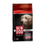 ניו דוג, מזון פרימיום לכלבים, טלה ואורז - 15 ק"ג