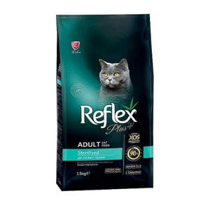 ריפלקס פלוס, מזון יבש סופר פרימיום סטרלייז, ע"ב עוף לחתולים - 1.5 ק"ג