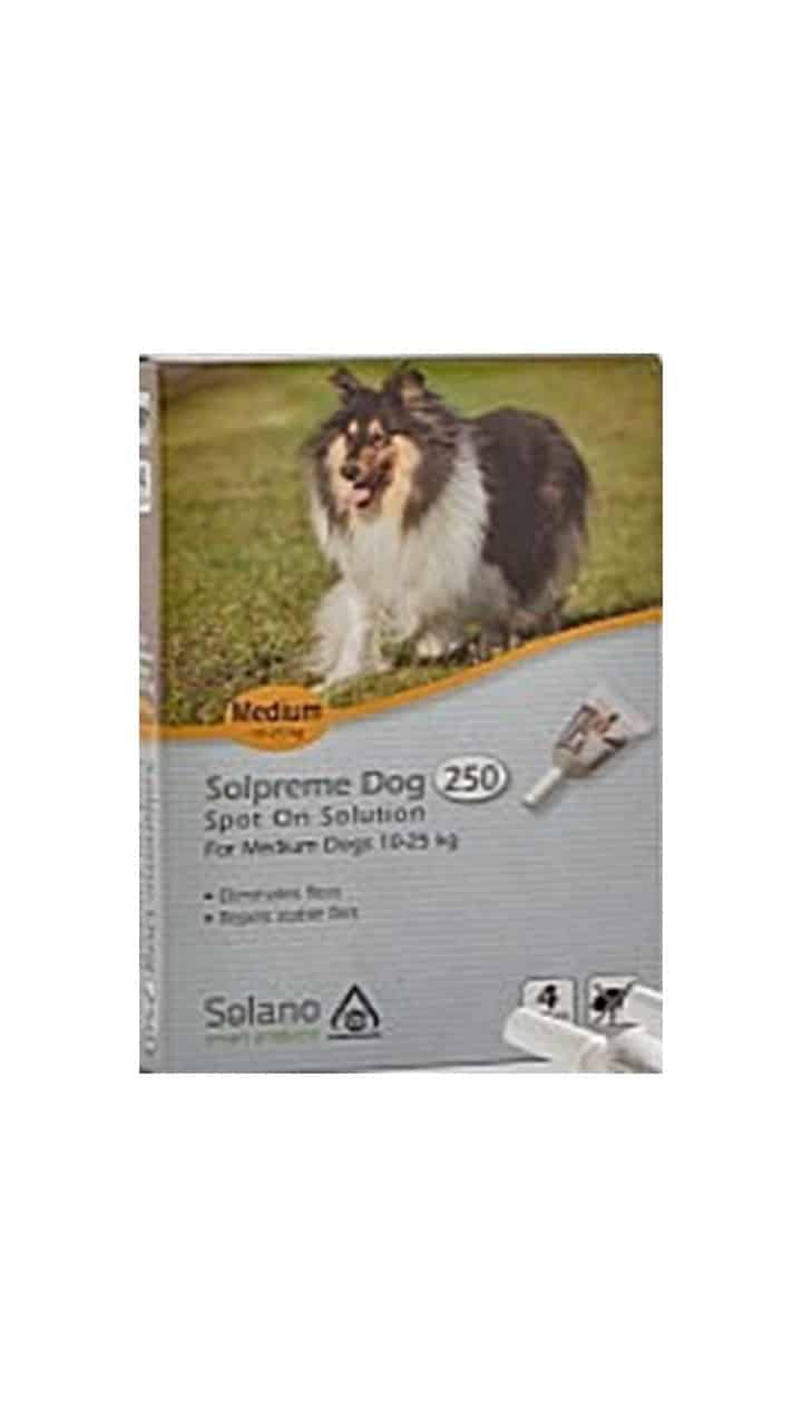 סולפרים, אמפולות לכלבים במשקל 25 - 10 ק"ג - M