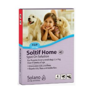 סולטיף הום, אמפולות לכלבים במשקל 7 - 1.5 ק"ג - XS/P