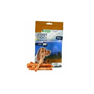 לידר צויס, חטיף איכותי - מקלוני בקר וברווז 80 גר