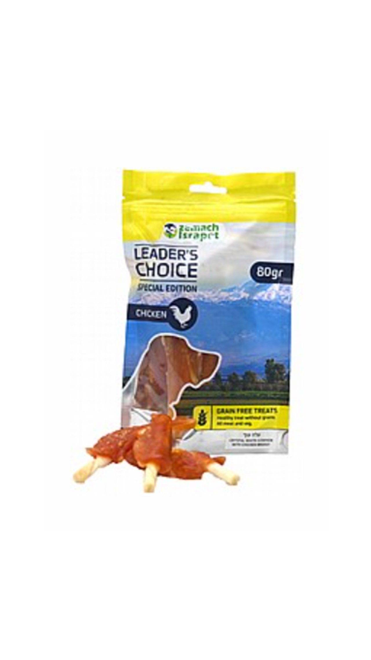 לידר צויס, חטיף איכותי - עלה עוף 80 גר