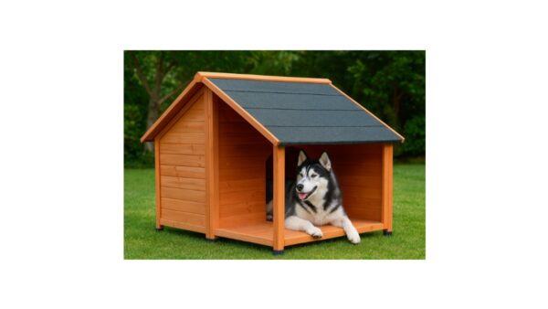 מלונה לכלב מעץ מלא לכלב בינוני/גדול - 1,299 - 1,649