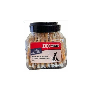 צנצנת עצמות בפאלו מצופה עוף - 900 גרם