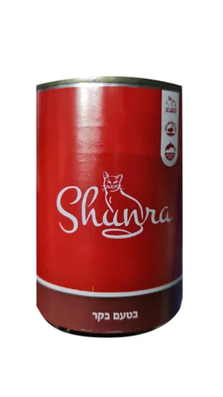 שונרא מזון רטוב ע"ב בקר - 410 גרם