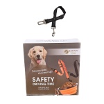 סט 2 חגורת בטיחות לכלב + צלחת מזון/שתיה מתקפלת.