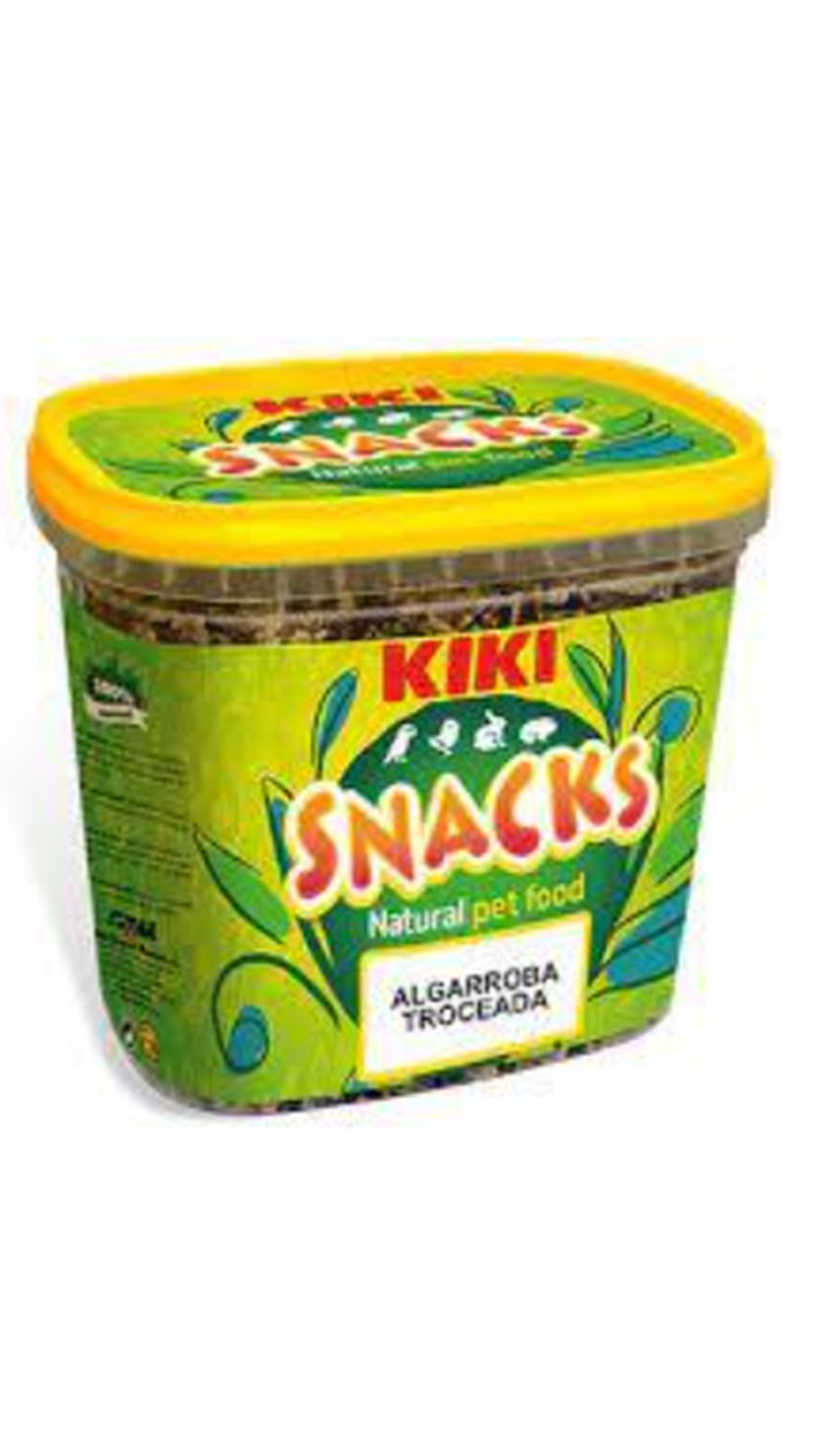 KIKI, קיקי פרוסות חרובים למכרסמים - 300 גרם