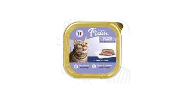 Plaisir - מעדן לחתול בטעם טונה 100 גר