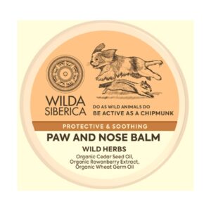 Wilda Siberica, קרם אורגני לאף ולכפות הרגליים לבעלי חיים - 40 גרם