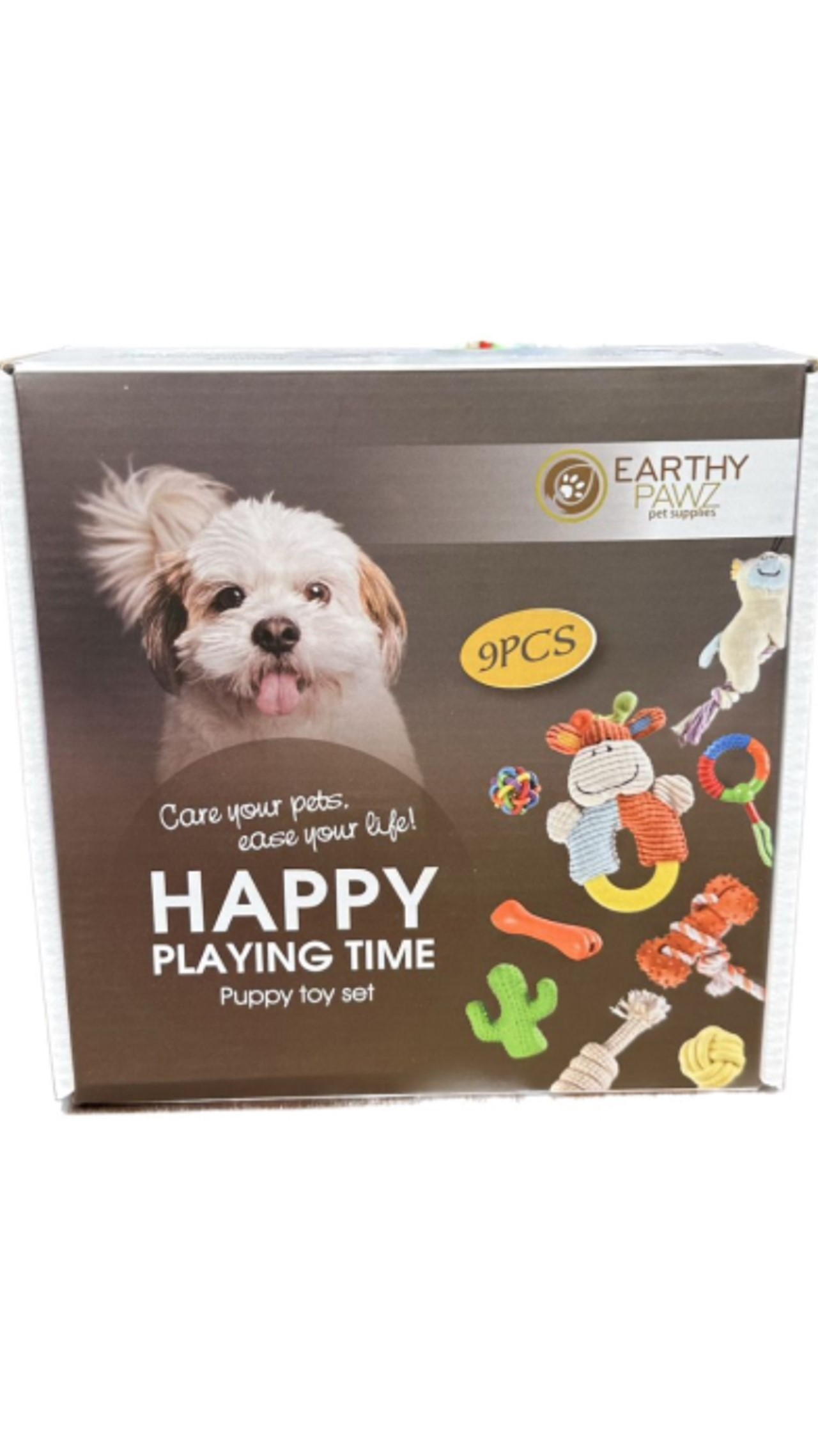 מארז משחק לגור כלבים - 9 פריטים