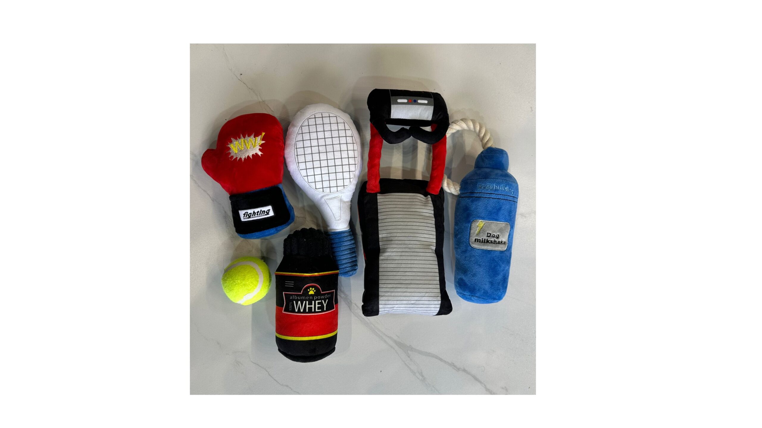 מארז משחקים לכלב בוגר - 6 פריטים