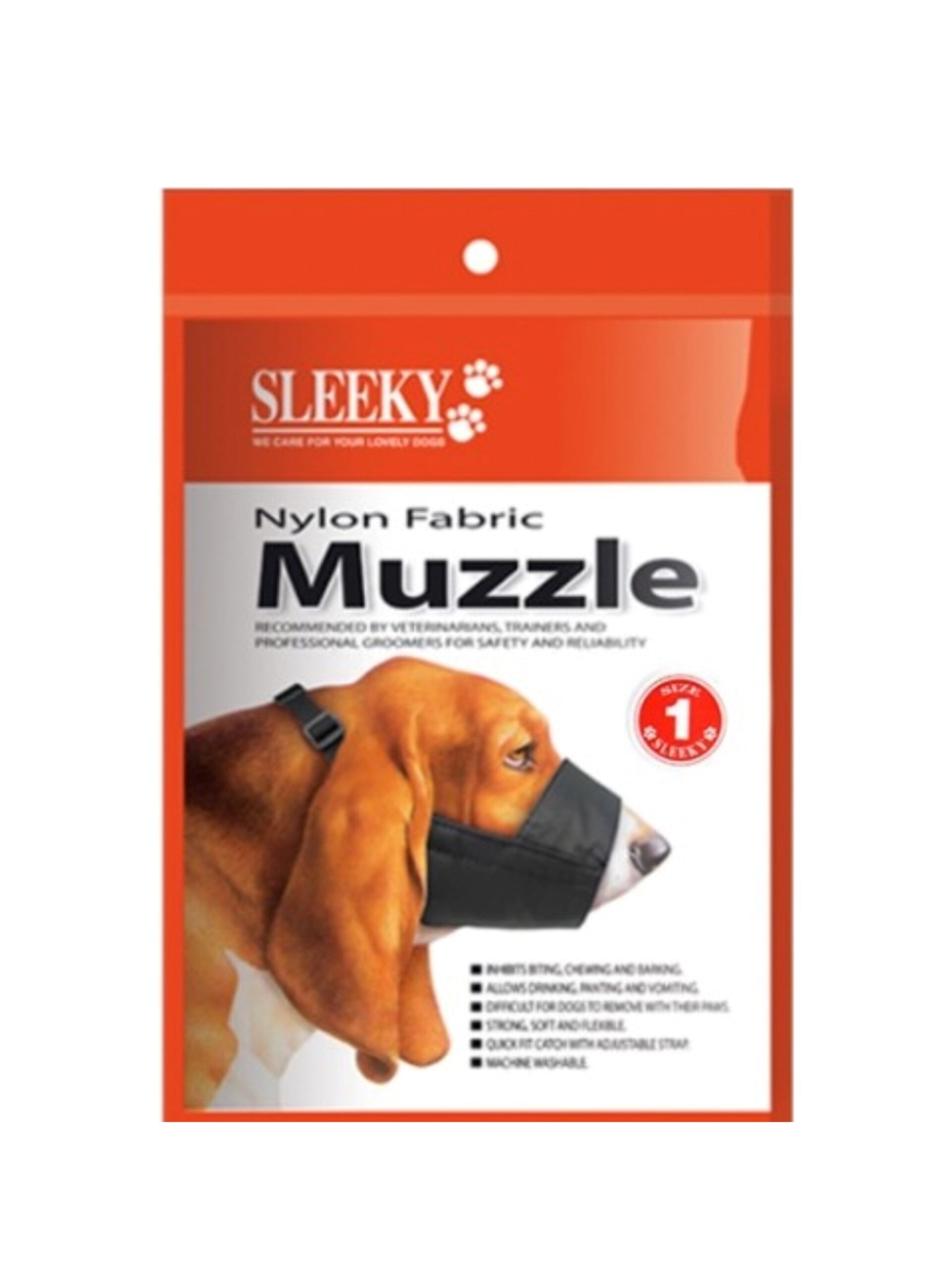 SLEEKY - סליקי, מחסום בד לכלבים מגיע בכמה מידות.