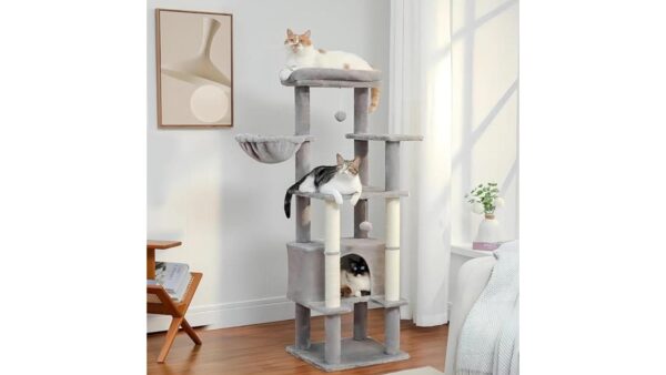 מתקן גרוד מגדל מרובה שלבים משולב עם בית אפור