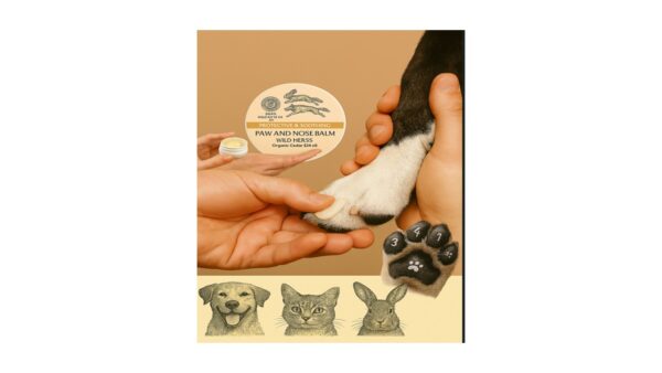 Wilda Siberica, קרם אורגני לאף ולכפות הרגליים לבעלי חיים - 40 גרם