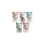 10 יח - מעדן נוזלי טעים במיוחד, לחתולים בררניים וגורים - 600 גרם משקל כולל