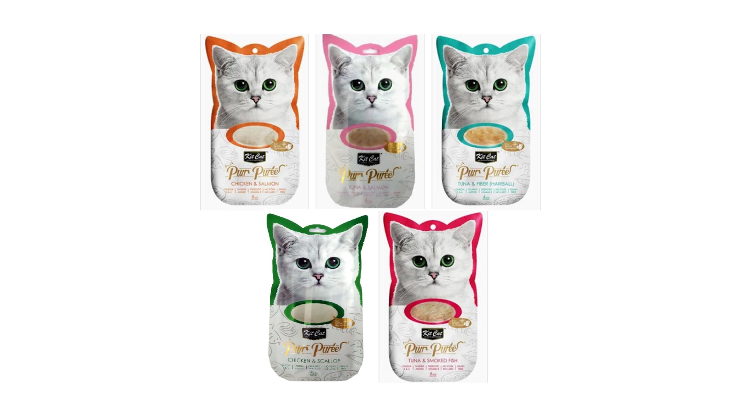 10 יח - מעדן נוזלי טעים במיוחד, לחתולים בררניים וגורים - 600 גרם משקל כולל