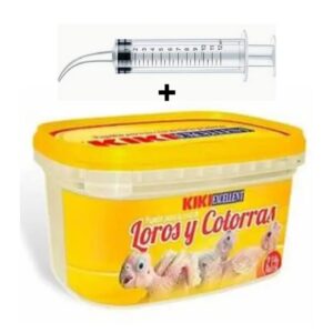 KIKI, קיקי מזון דייסה איכותי לגוזלים + מזרק מתנה -  250 גרם או 1 ק"ג