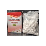 טבעות ביו קרמיקה איכותית עם רשת לאקווריום - 300 גרם