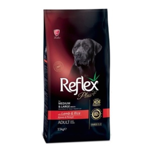 ריפלקס פלוס, מזון סופר פרימיום ע"ב כבש לכלב בוגר - 18 ק"ג
