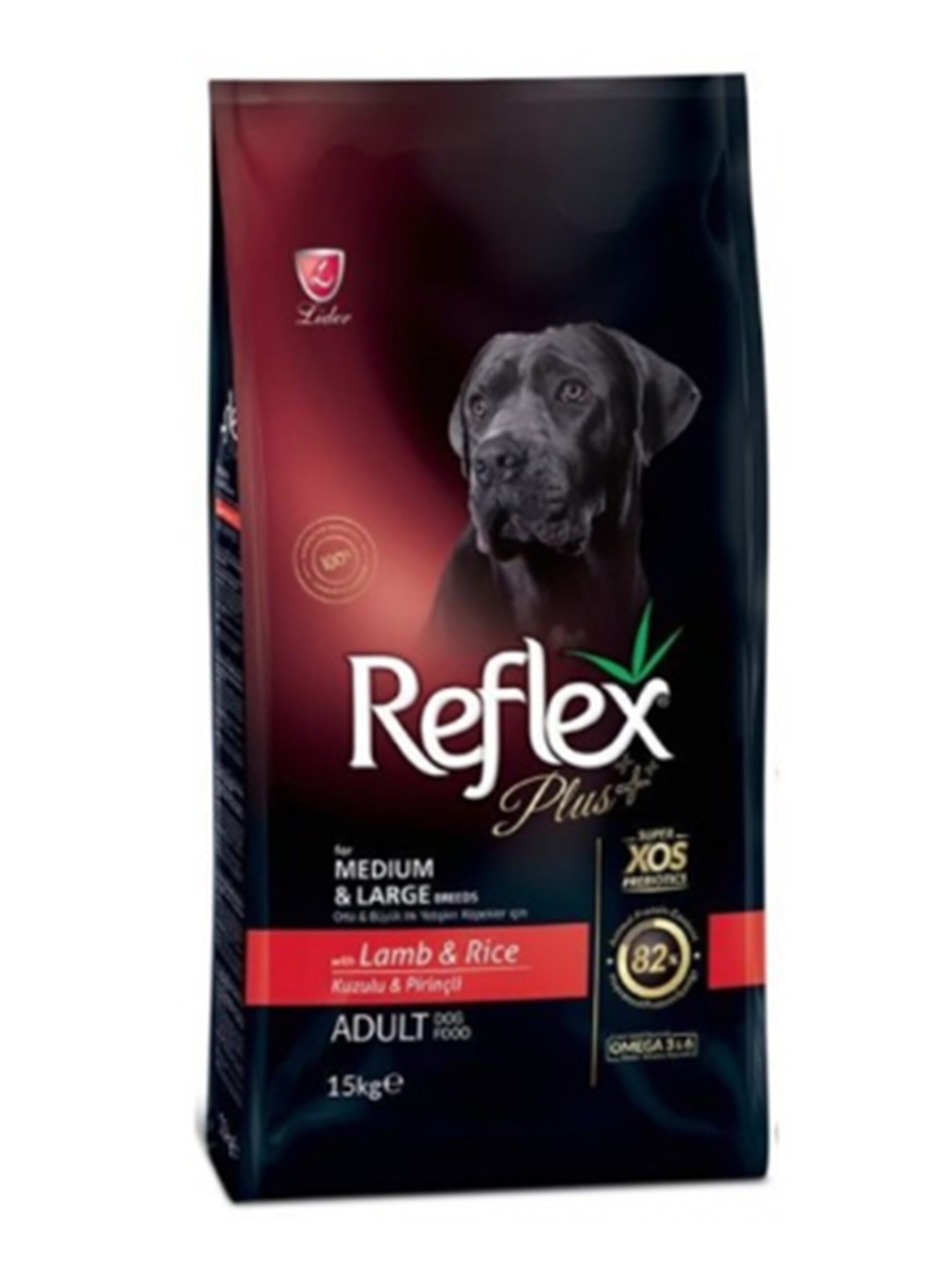 ריפלקס פלוס, מזון סופר פרימיום ע"ב כבש לכלב בוגר - 18 ק"ג