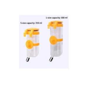 בקבוק שתייה לגדר/כלוב אילוף - לבעלי חיים