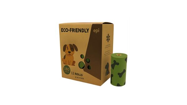 Eco-Friendly - מארז 12יח של שקיות מתכלות לאיסוף צרכים.