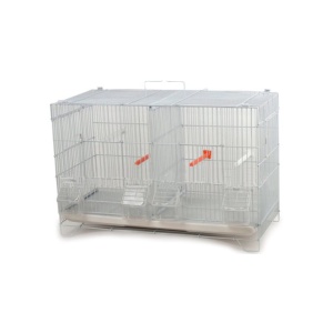 כלוב רבייה מודולרי, לכנרים ופינקים עם מחיצה נשלפת.